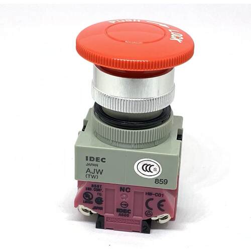 IDEC和泉AJW411R AJW401R 410R AJW402R420R蘑菇急停按钮开关22mM