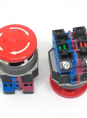 IDEC和泉AVD311NR急停按钮AVD301NR 322 310 302RN蘑菇头急停开关