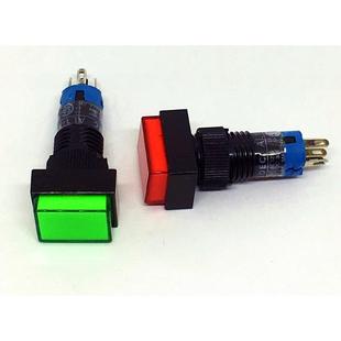 AL1M M11G M11R IDEC正品 M11A M11Y 带灯按钮开关5脚 和泉AL1