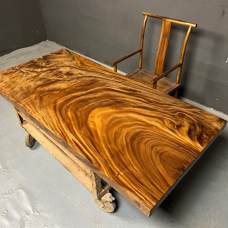 胡桃木大板原木板整张茶台茶桌办公桌餐桌老板桌红木板材桌面现货