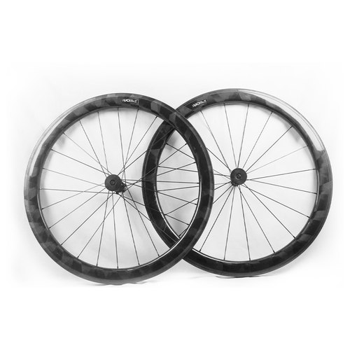 OSFC(欧势)久裕D411-412公路自行车花鼓碟刹轻量轮组蝴蝶纹碳纤维