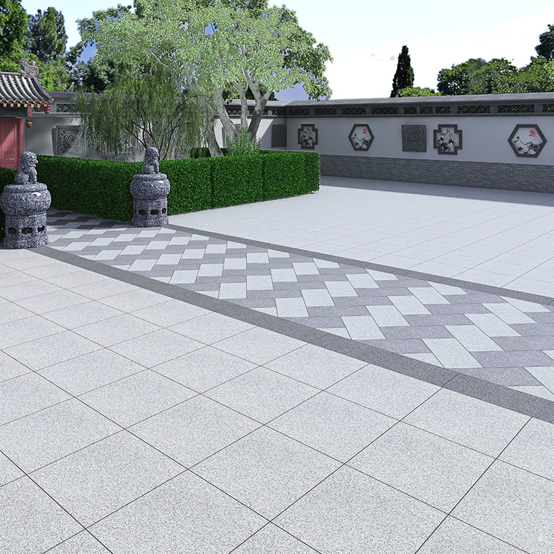 pc石英砖地铺石仿花岗岩庭院别墅农村院子室外花园露台公园地板砖