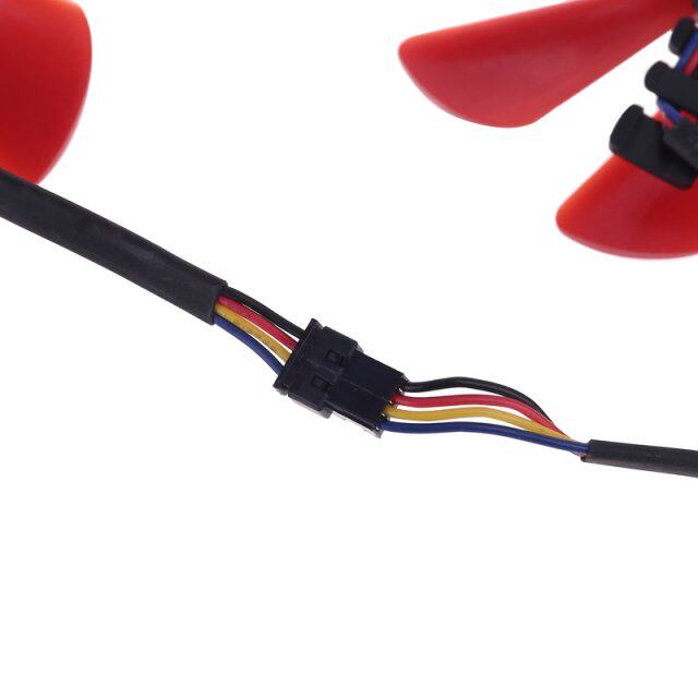 极速2pcs 85mm RX-570-RS RX-580-RS FD10U12S9-C Fan for XFX RX