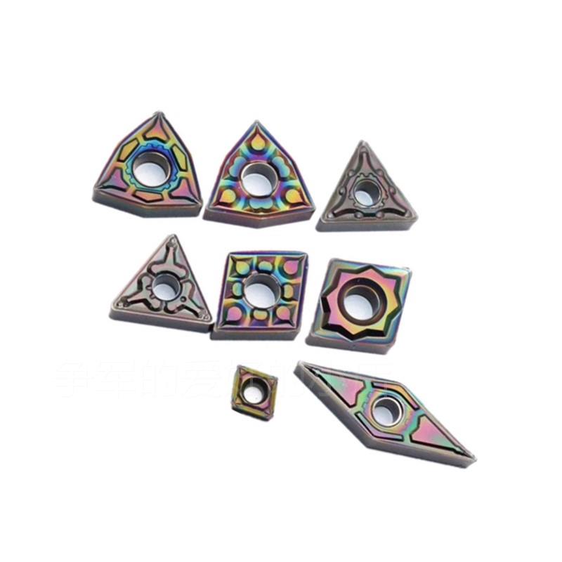 。自贡牌合金数控内孔刀片AP105 DCGT11T304-HPM淬火钢 七彩高硬