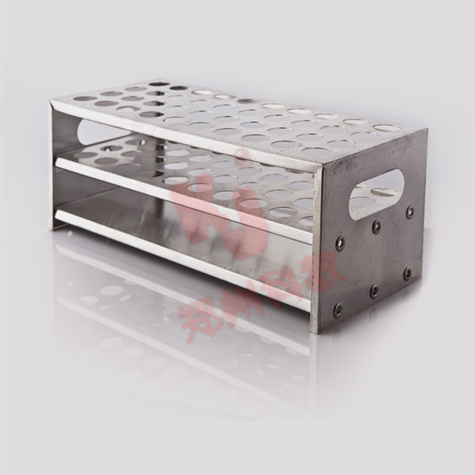 铝制试管架 玻璃试管架子支架40孔 15*150 12*120 18*180 20*200