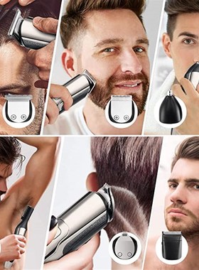 Aparador de barba para homens mquina de cortar cabelo el