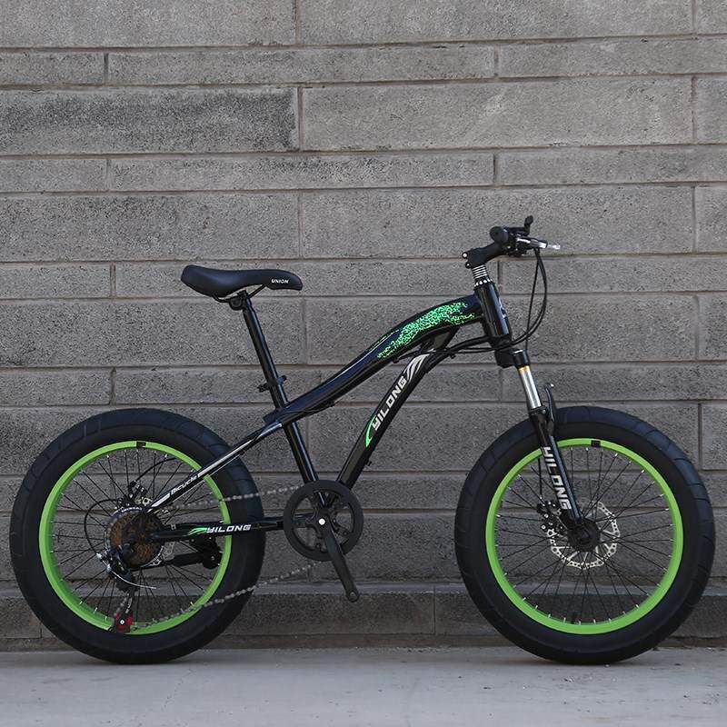 极速成人大轮胎自行车超粗宽雪地车登山车越野沙滩车变速减震男女