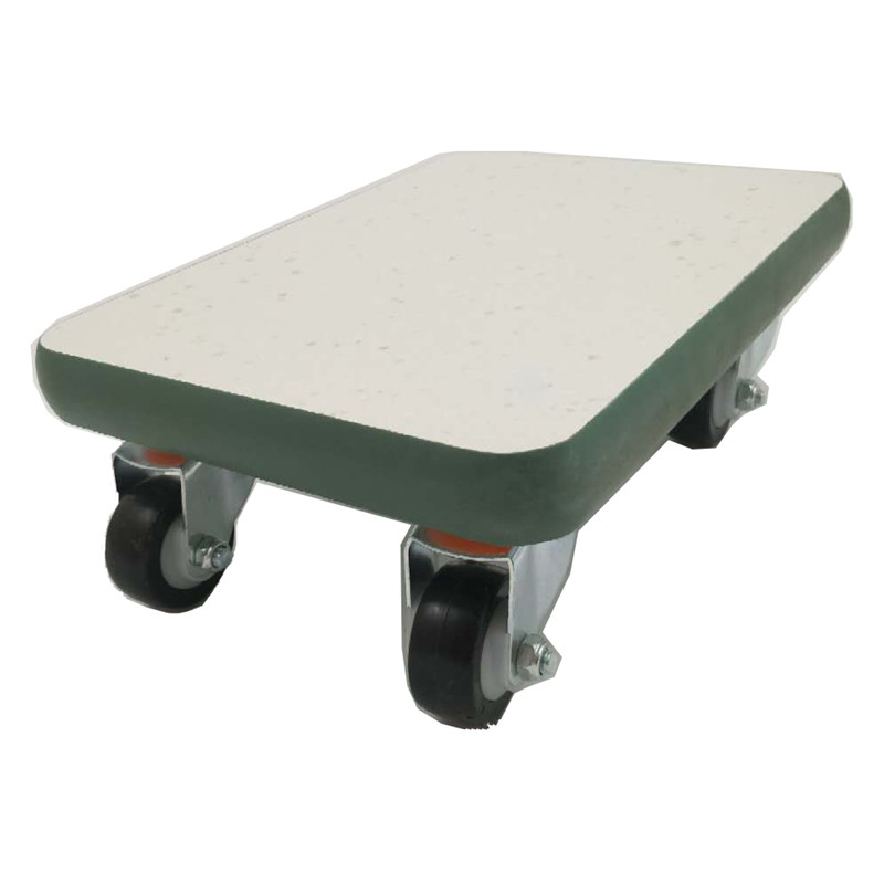 厚木平板万向轮换底线滑小车防缠绕电脑绣花机配件低矮凳子置物架
