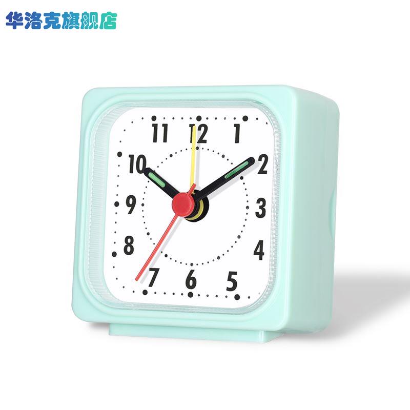 小型钟表摆台式闹钟摆件桌面时钟家用客厅美式个性座钟石英小座钟