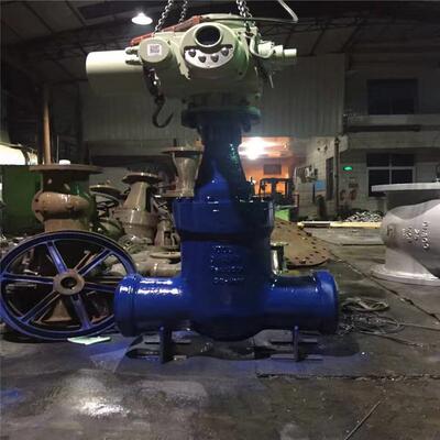 Z960Y-250C电动焊接闸阀电站闸阀耐高温电动气体闸阀DN125