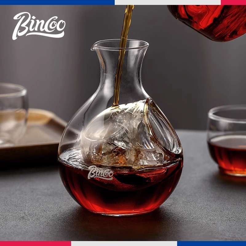 Bincoo玻璃冷泡咖啡壶家用冰镇美式品鉴闻香杯子冷萃壶手冲壶套装
