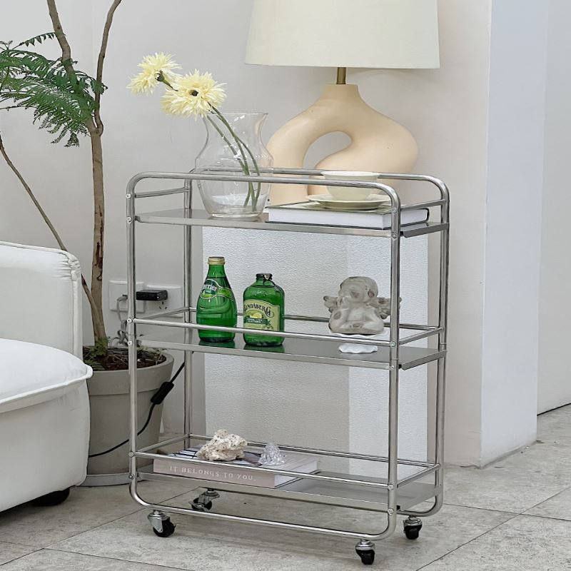置物架落地多层可移动家用厨房浴室夹缝小推车多功能储物收纳新品
