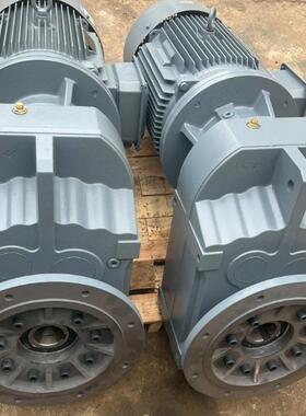 齿轮减速机卧式泰工FAF57-59.10-1.1KW减速机三包一年