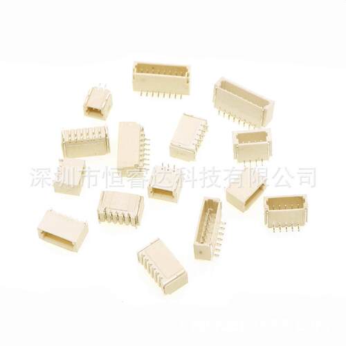 工厂SH1.0-3A立贴针座3P间距1.0MM接插件端子连接器
