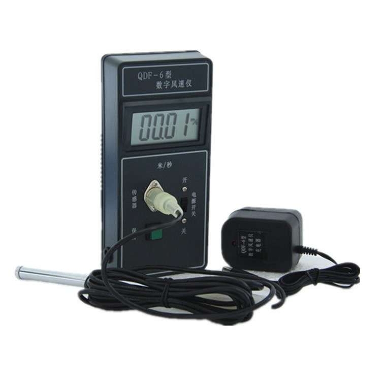 QDF-6热球式数字风速仪/0～30m/s/0.01m/s