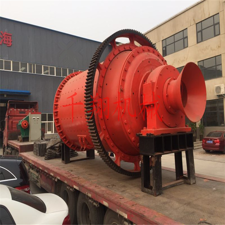 现货银矿石陶瓷小型卧式滚筒球磨机械 铝灰水泥溢流湿法磨粉机