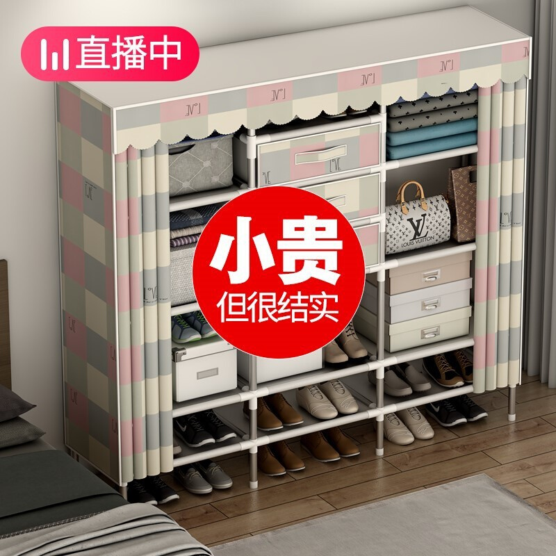 家用鞋架带防尘罩多层阳台防晒门口室内外遮挡无门简易好看鞋柜子