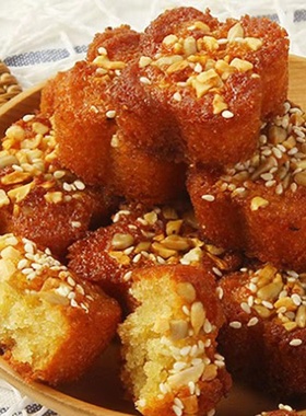 四川中江八宝油糕礼盒装真空包装传统美食办公室零食传统中式糕点