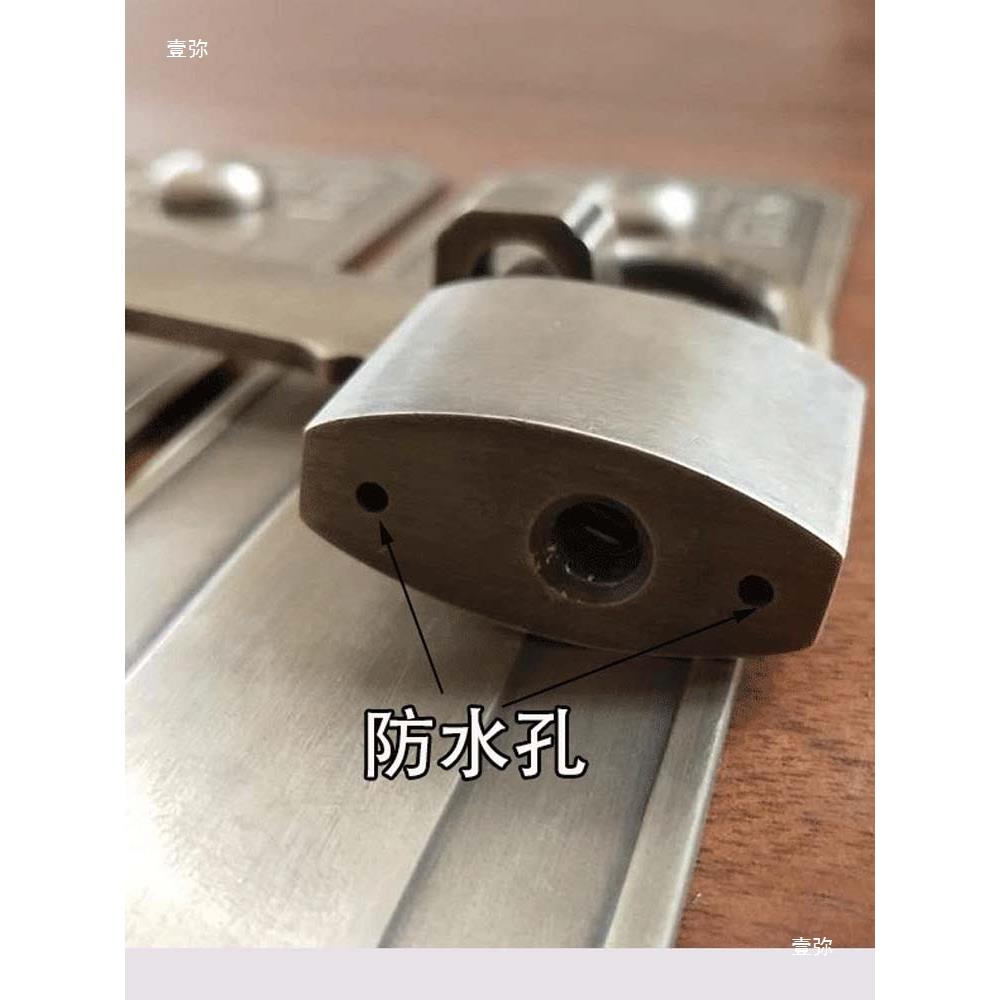 中式仿古锁扣插销门门栓花搭扣柜门无品牌/拉大门把手全铜手格木挂锁