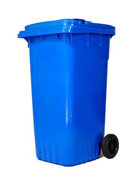 桶户外垃圾24物0升小XNH区业大脚踏式垃圾箱挂车号环卫红色垃圾桶