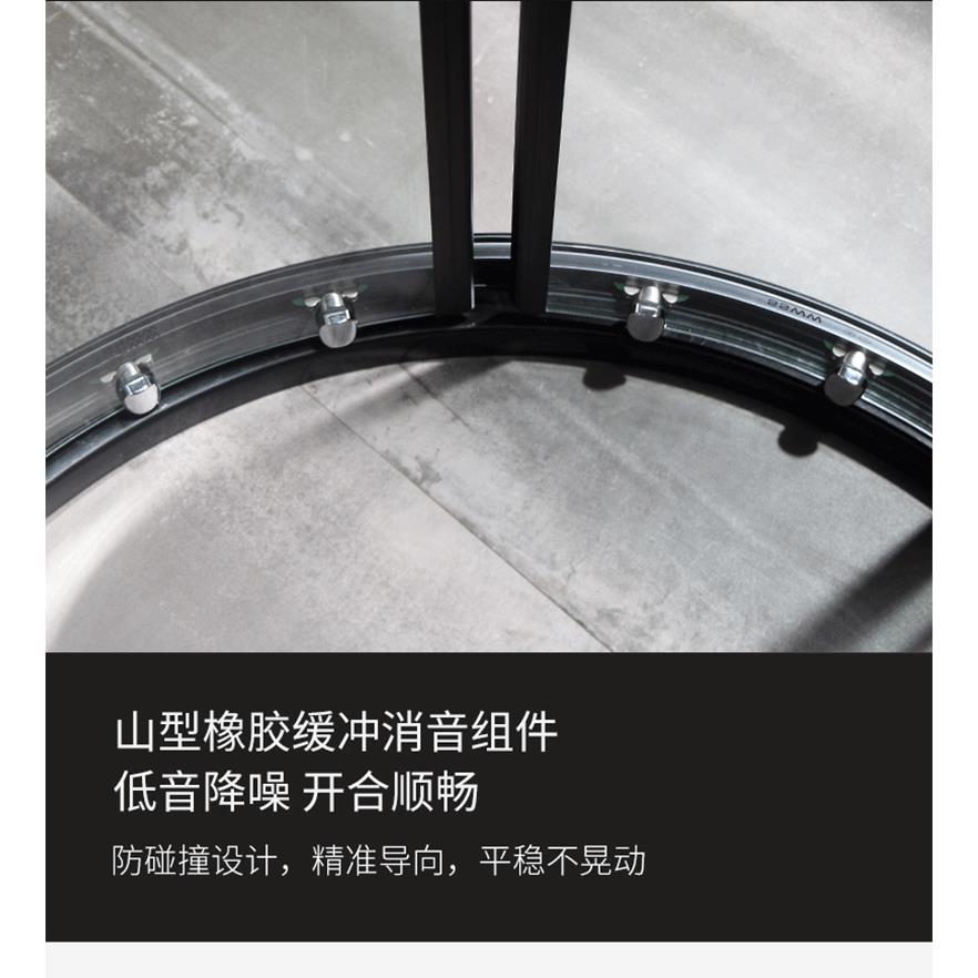 不锈钢扇形淋浴卫生简间断干隔房湿分离整体钢化玻璃易洗浴沐无品