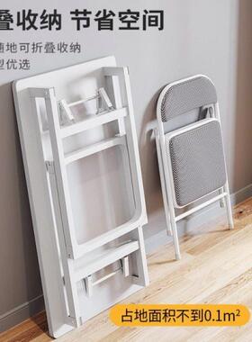 可折叠桌写长方形用小户型餐桌宿舍家学生NXV字书桌出租子屋用吃