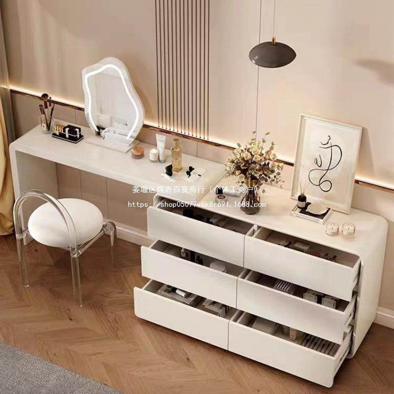 奢木新装款卧室梳妆台实l型书桌轻58481转角柜一体网红梳妆台送一,住宅家具,梳妆台/桌,淘宝优惠券,粉丝福利购,淘宝优惠卷