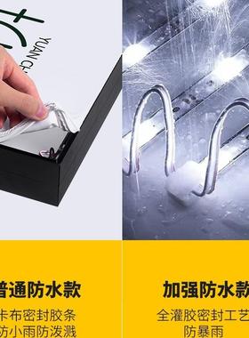 光发立箱广告牌灯手式机店双面TT640582移动落地充电led卡布UV软