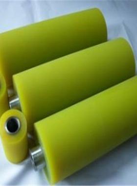 厂家产矿山料塑ESO托辊支架橡胶缓冲托辊尼龙聚氨酯托生辊组