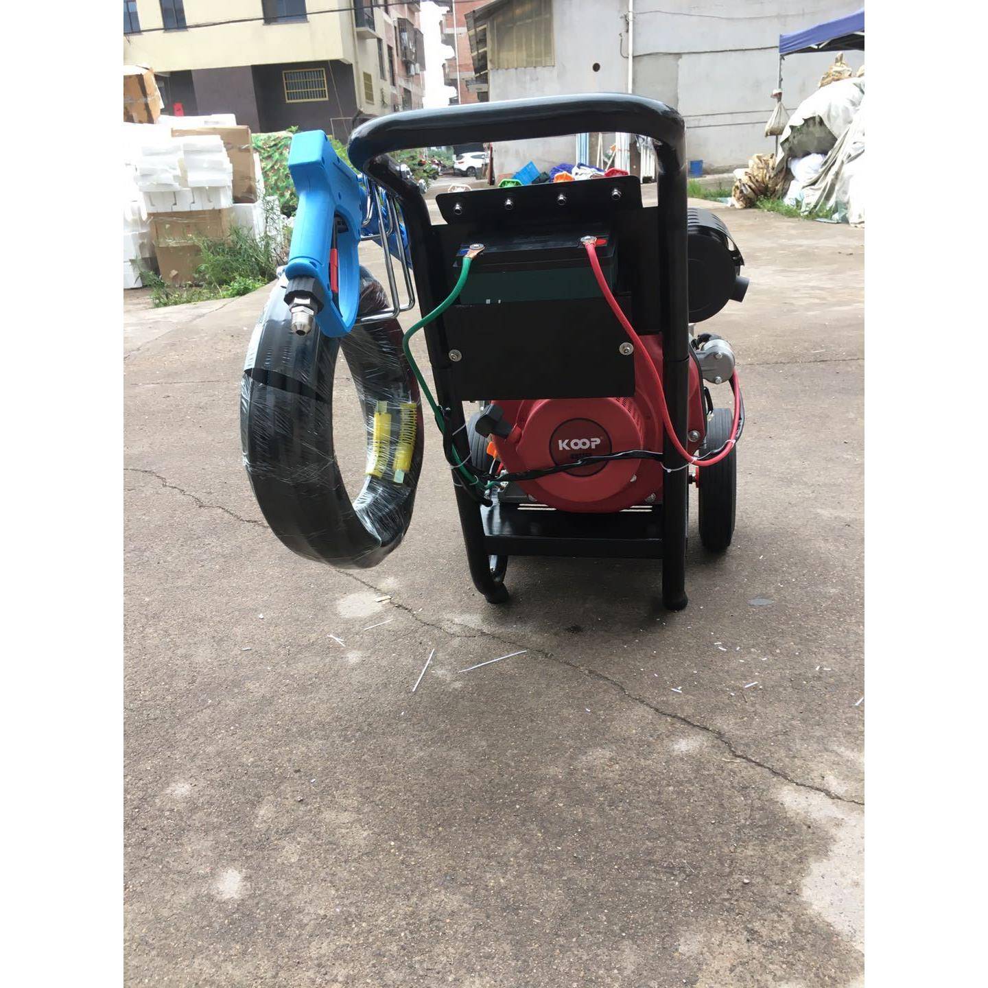 2柴00公斤压力油洗专车机工自地用高压清洗机节JZE能动清洗工业用