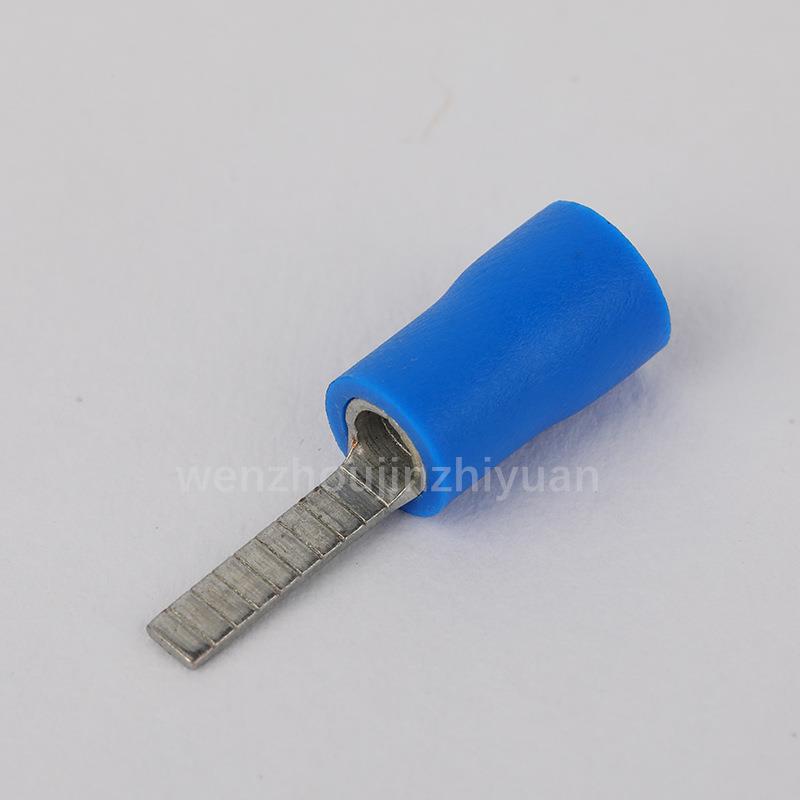 子片型冷压端接DBV1.25-10红色PVC绝缘插片线子片形AGO端端头