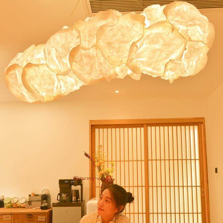 民创意纸艺云术吊灯日1232式宿客云朵吊灯餐厅灯工程厅设计感艺术,畜牧/养殖物资,特种养殖设备,淘宝优惠券,粉丝福利购,淘宝优惠卷
