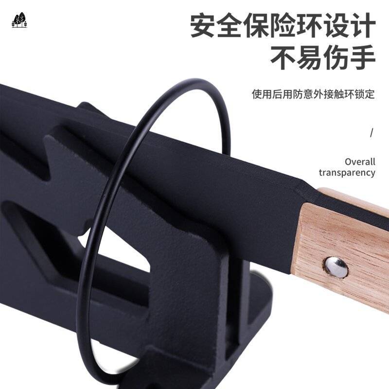 亚马逊壁挂式劈柴农作物器木手柄砍柴木把便携节能长柄木制户外