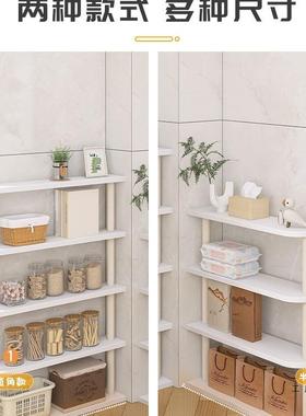 门后置F99M77M7物架超贴墙窄缝多层易收纳薄架卫生间极窄地落实木