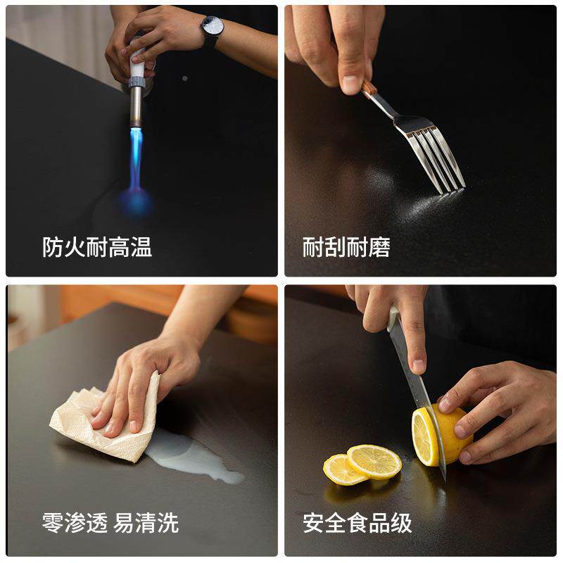 轻实木边柜餐餐桌一体小型伸缩旋无品牌/转靠墙高柜樱桃木橱柜储