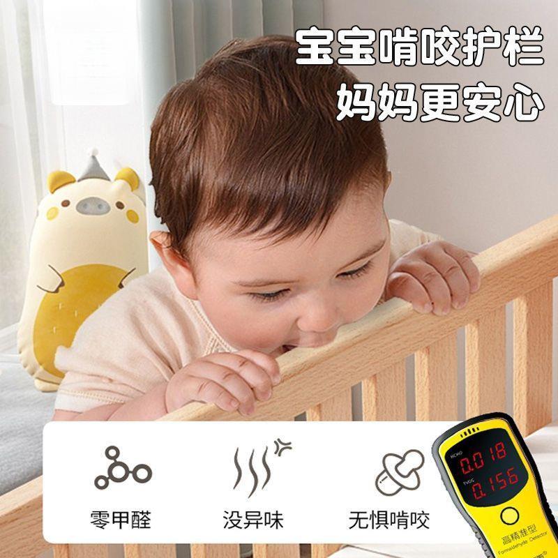 实木婴儿拼接床折叠床免安装带护栏儿童床男孩女孩拼接大床婴儿床