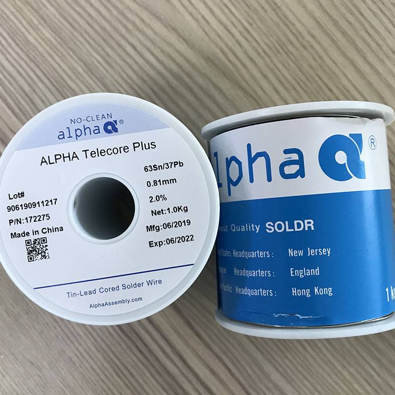 爱法Alpha有铅焊锡丝阿尔法有铅焊锡线63/37500g/卷1kg/卷免洗