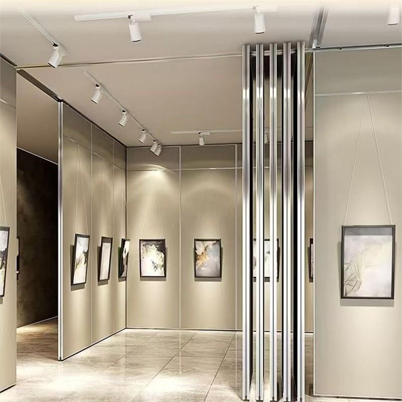 酒店移动隔断屏饭餐厅包厢44476叠包店间隔音折门宴会展厅活动隔