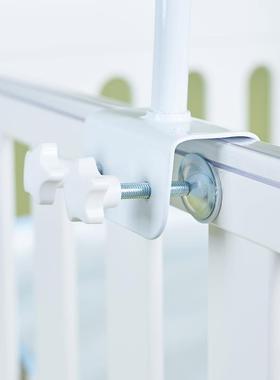 公主风新生儿防虫儿落地蚊RHN帐婴架床蚊帐罩带支罩夹式全落地高