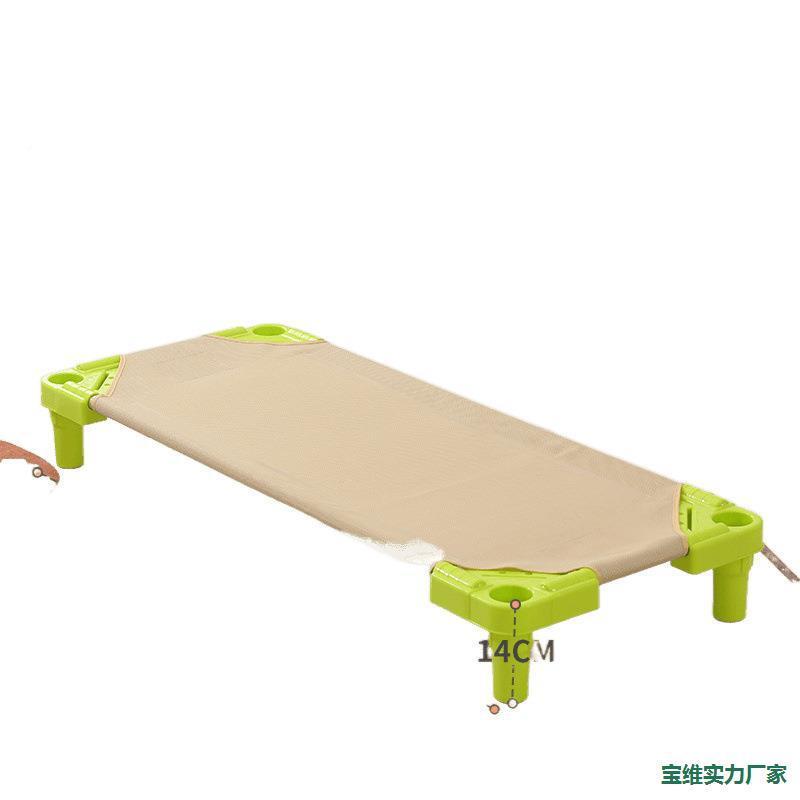 幼幼园早床单人床3叠叠托儿童便携育便携式午休睡床儿儿网布塑教