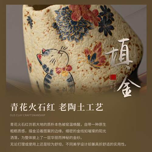 CYG25813件青古花火石红抹茶八套仿打拌抹茶点茶整套工具茶碗茶刷