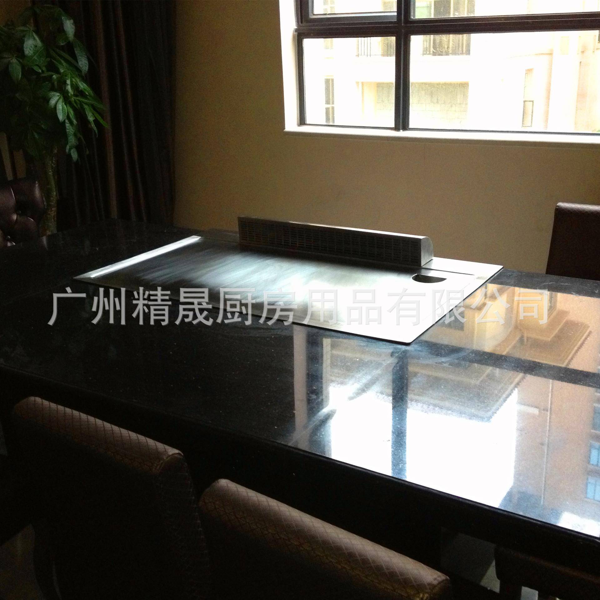 商用铁板，设备油式烟化一烧体机上排烟净日炉日式烧烤炉1500无烟
