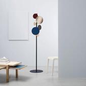 设计师卧室门后落地挂衣家室内玄关用转角简易架衣帽架色彩架