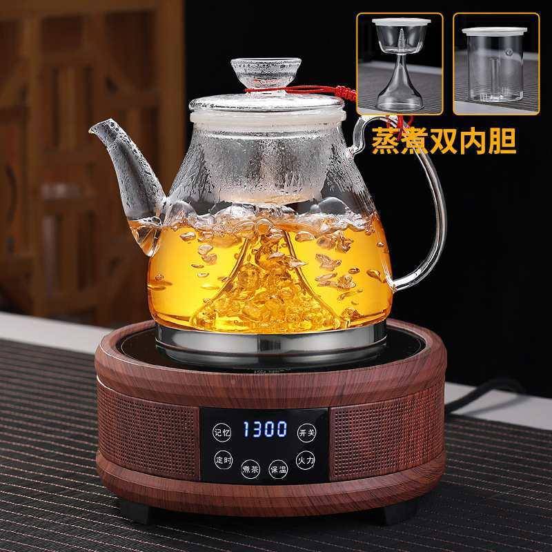 全耐高温电磁炉茶壶蒸煮茶器自动电陶蒸炉烧水汽壶家用大KCT容量