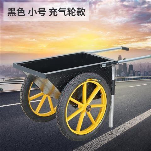 彬鑫翻无品牌/斗车动工泥地两斗轮小手推搬运车建筑水家用垃圾灰