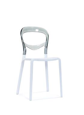 创意设师椅简约梳妆椅子餐书桌椅ZJR水晶透明计椅子白色凳子可加