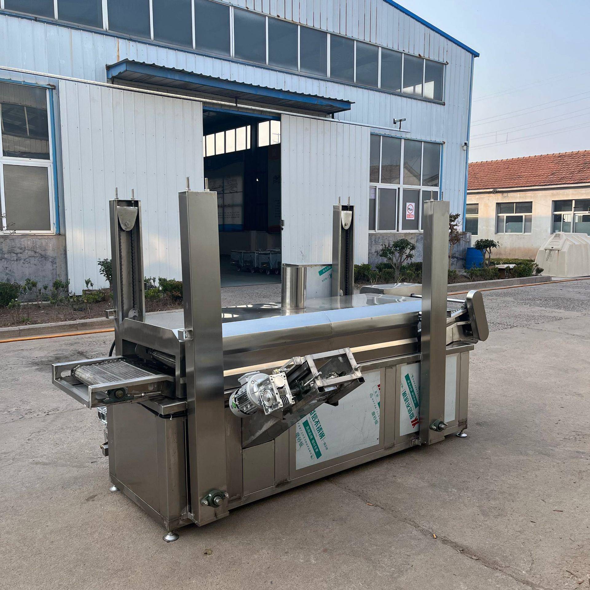 薯塔蔬菜串油炸流水线炸咔滋脆鸡排小377酥肉油线炸全自动薯片油