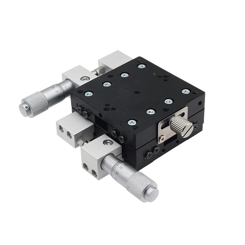 XY轴位平台手IQS动精密微调0光学移动工作台维滑二台LY40/6/90/移