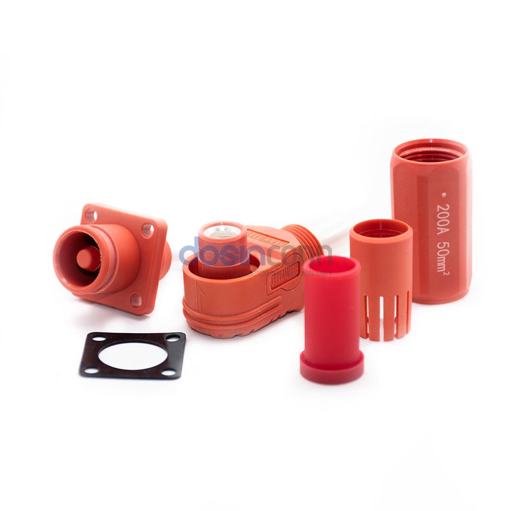 储能连接器IP067大0电流8mm单0芯12ORQA/15A/20A快插件