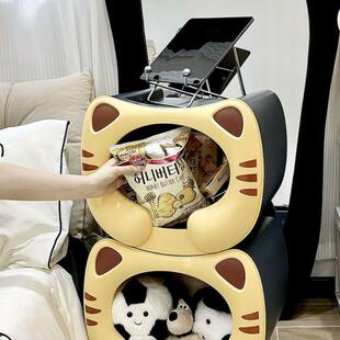 儿童LZA床头柜男孩女创意可爱孩卡通柜子卧房床边玩具收柜室收纳